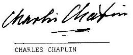 CHARLIE CHAPLIN